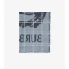 Bred EKD Check-sjal i ull och silke Bred EKD Check-sjal i ull och silke
