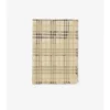 Bred EKD Check-sjal i ull och silke Bred EKD Check-sjal i ull och silke