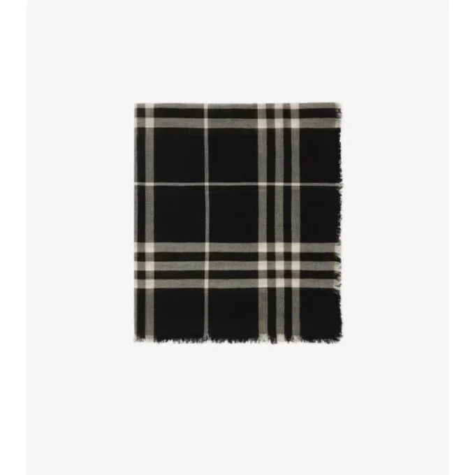 Bred rutig ullscarf Bred rutig ullscarf