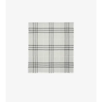 Bred rutig ullscarf