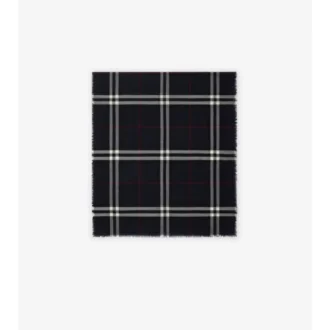 Bred rutig ullscarf