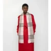 Bred rutig ullscarf Bred rutig ullscarf
