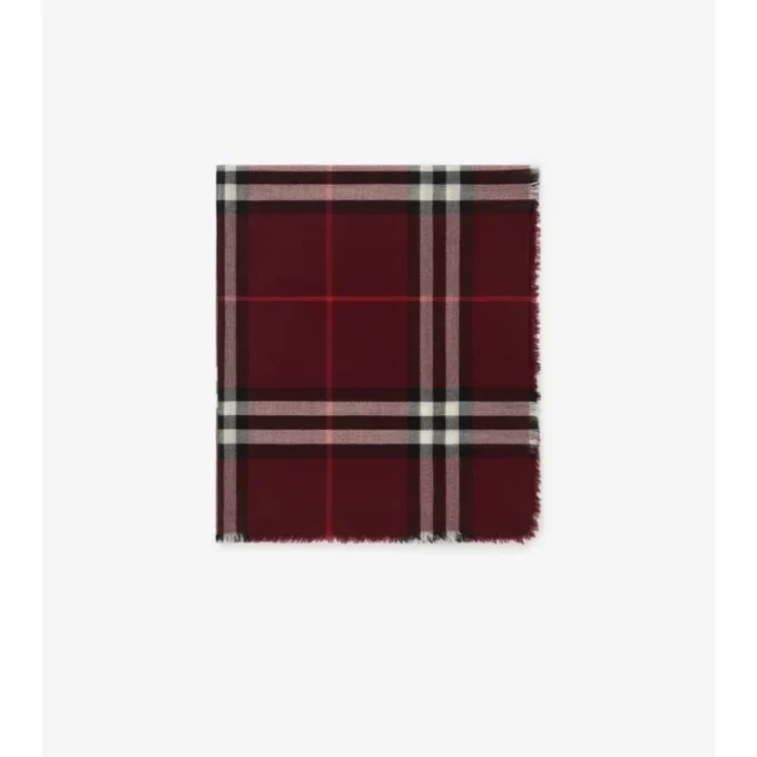 Bred rutig ullscarf Bred rutig ullscarf