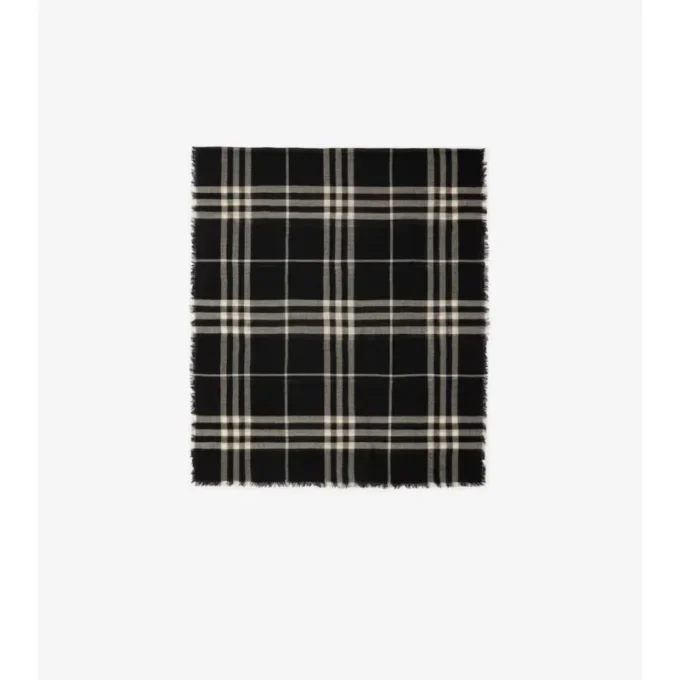 Bred rutig ullscarf Bred rutig ullscarf
