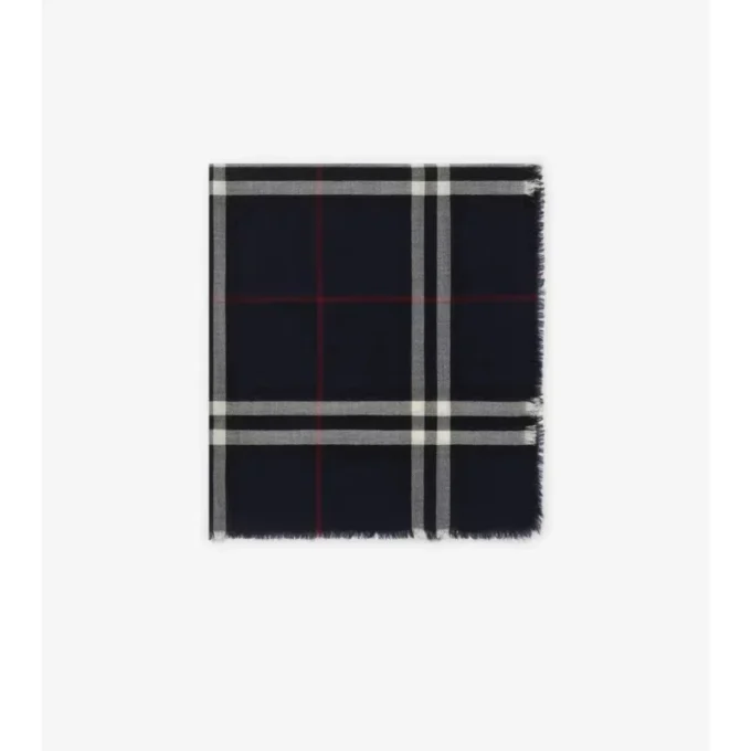 Bred rutig ullscarf Bred rutig ullscarf