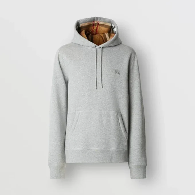 Broderad EKD-hoodie i bomullsblandning Broderad EKD-hoodie i bomullsblandning