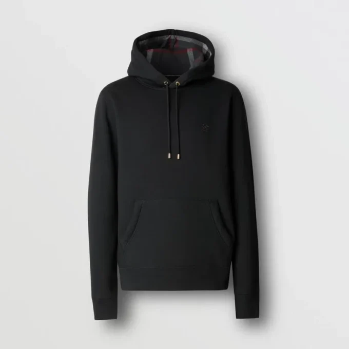 Broderad EKD-hoodie i bomullsblandning Broderad EKD-hoodie i bomullsblandning