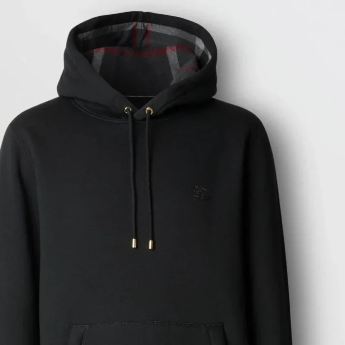 Broderad EKD-hoodie i bomullsblandning Broderad EKD-hoodie i bomullsblandning