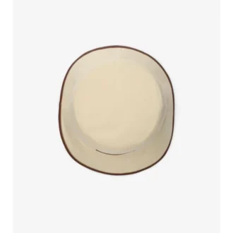Bucket hat i Gabardine med logotyp