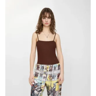 Camisole i silkesblandning