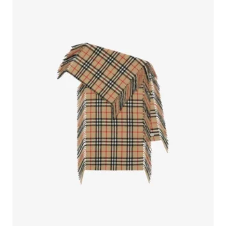Check Cashmere Happy Scarf
