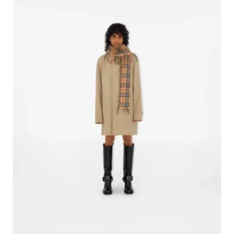 Check Cashmere Happy Scarf