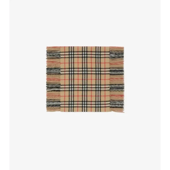 Check Cashmere Happy Scarf Check Cashmere Happy Scarf