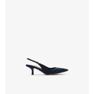 Check Dame Slingback Pumps 