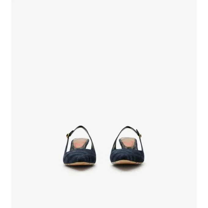 Check Dame Slingback Pumps Check Dame Slingback Pumps