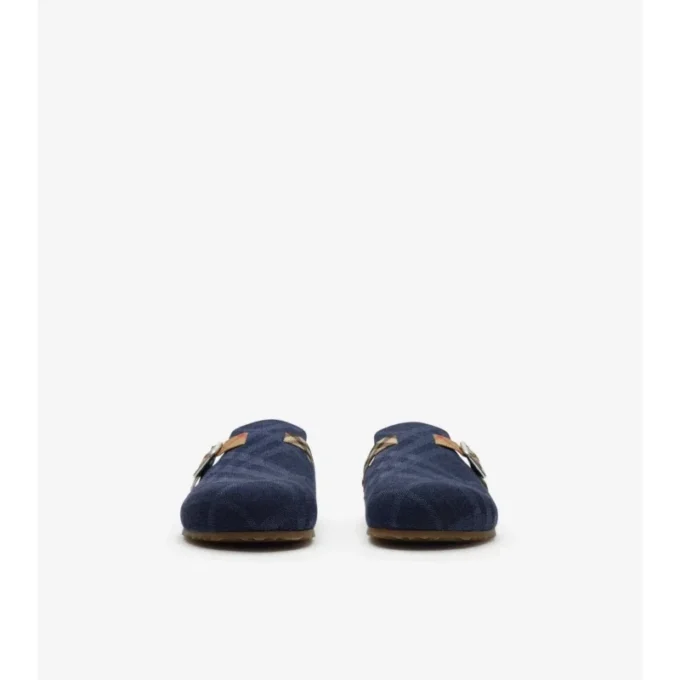 Check Denim Urchin Clogs Check Denim Urchin Clogs