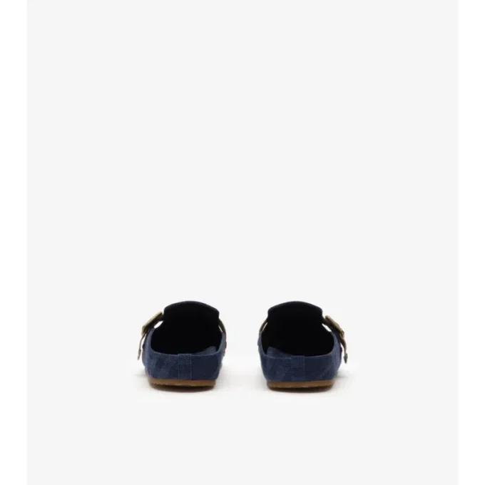 Check Denim Urchin Clogs Check Denim Urchin Clogs