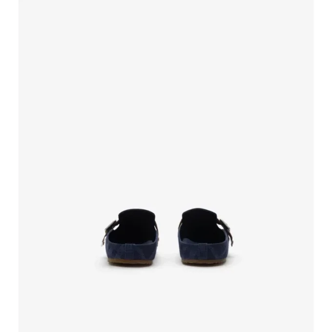 Check Denim Urchin Clogs Check Denim Urchin Clogs