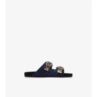 Check Denim Urchin-sandaler