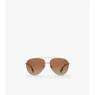 Check Detail Aviator-solglasögon