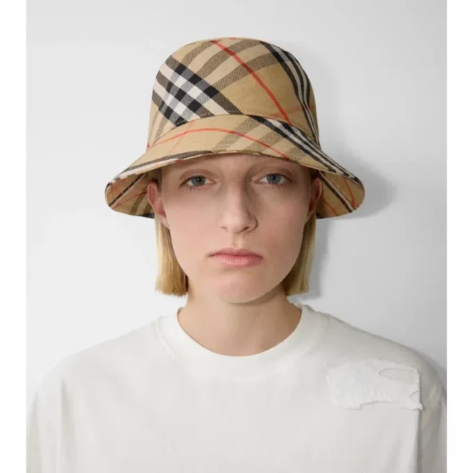 Check EKD Bucket Hat Check EKD Bucket Hat