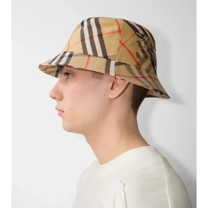 Check EKD Bucket Hat Check EKD Bucket Hat