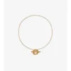 Check Granulation T-Bar-halsband Check Granulation T-Bar-halsband