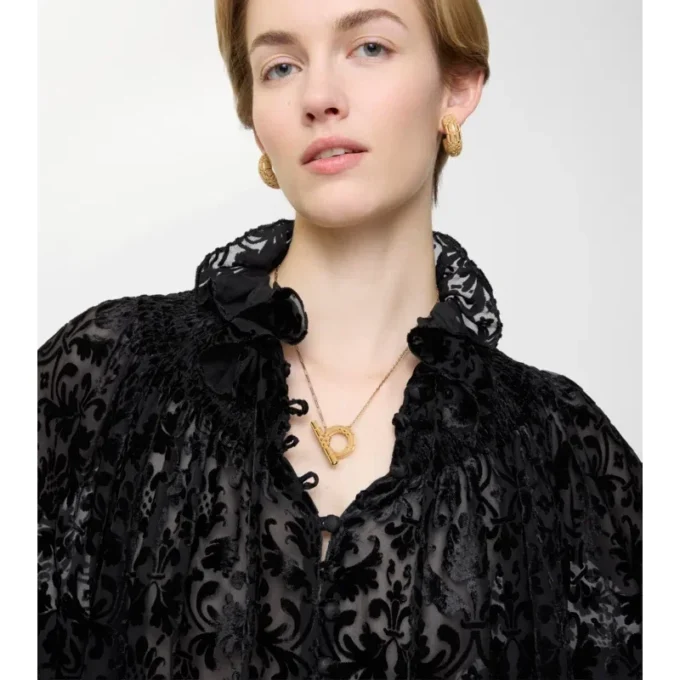 Check Granulation T-Bar-halsband Check Granulation T-Bar-halsband