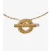 Check Granulation T-Bar-halsband Check Granulation T-Bar-halsband