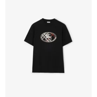 Check Knight Stamp bomullst-shirt