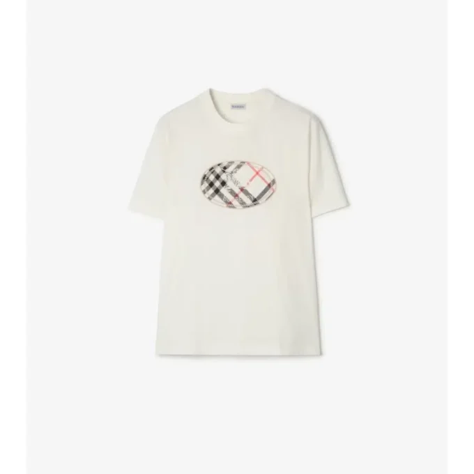 Check Knight Stamp bomullst-shirt Check Knight Stamp bomullst-shirt