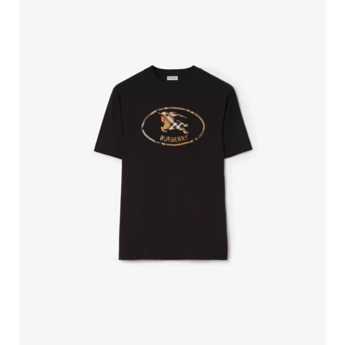 Check Knight Stamp bomullst-shirt
