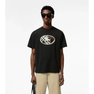 Check Knight Stamp bomullst-shirt