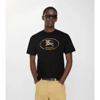 Check Knight Stamp bomullst-shirt
