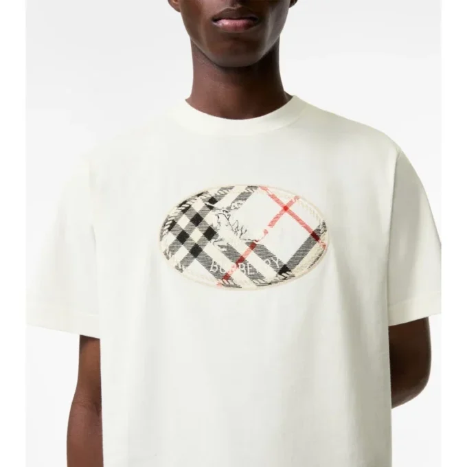 Check Knight Stamp bomullst-shirt Check Knight Stamp bomullst-shirt