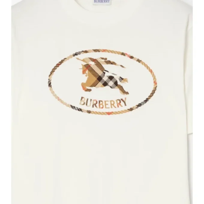 Check Knight Stamp bomullst-shirt
