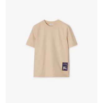 Check Label Bomull T-shirt