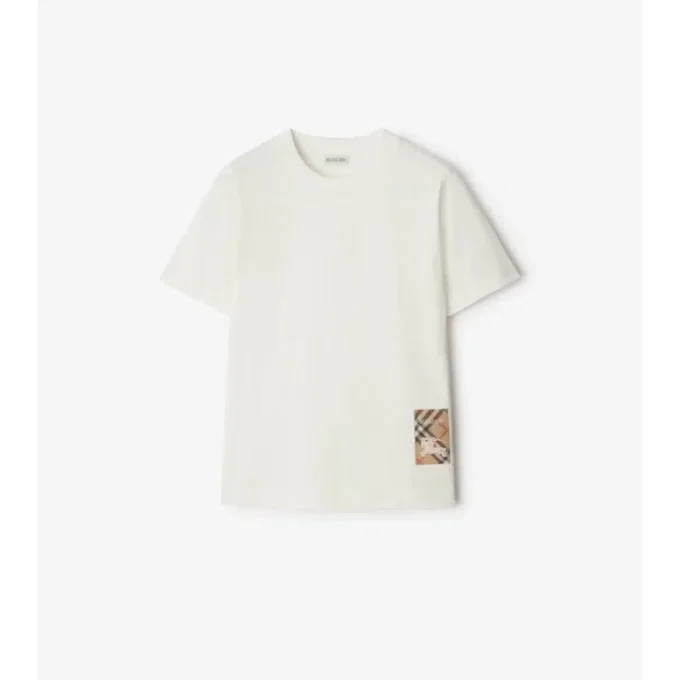 Check Label Bomull T-shirt Check Label Bomull T-shirt
