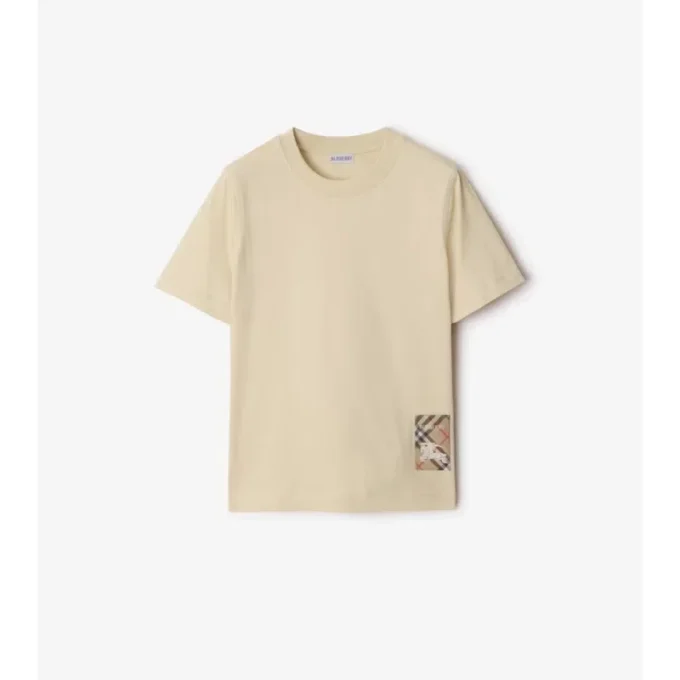 Check Label Bomull T-shirt Check Label Bomull T-shirt
