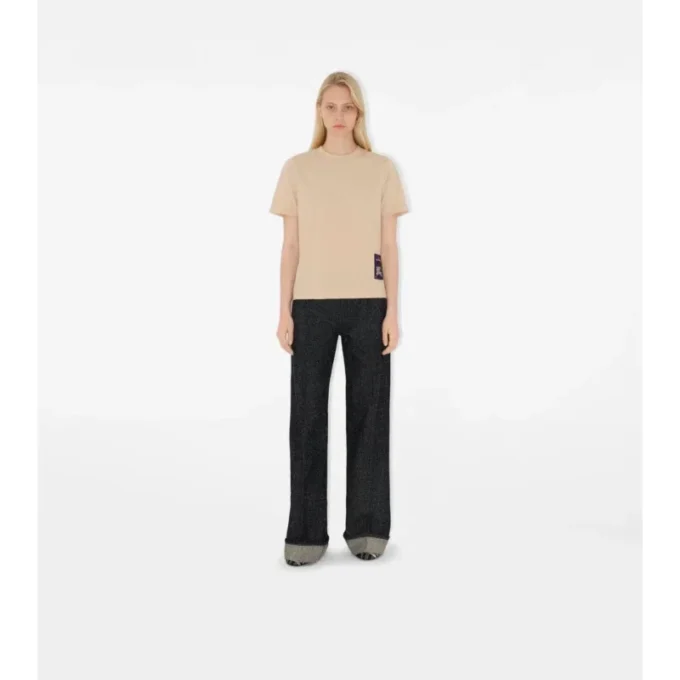 Check Label Bomull T-shirt Check Label Bomull T-shirt