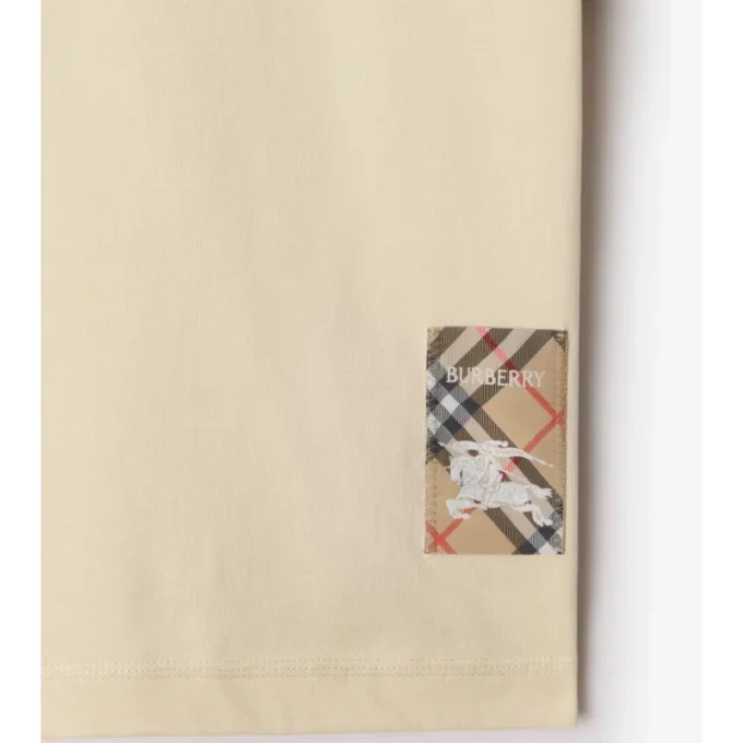 Check Label Bomull T-shirt Check Label Bomull T-shirt