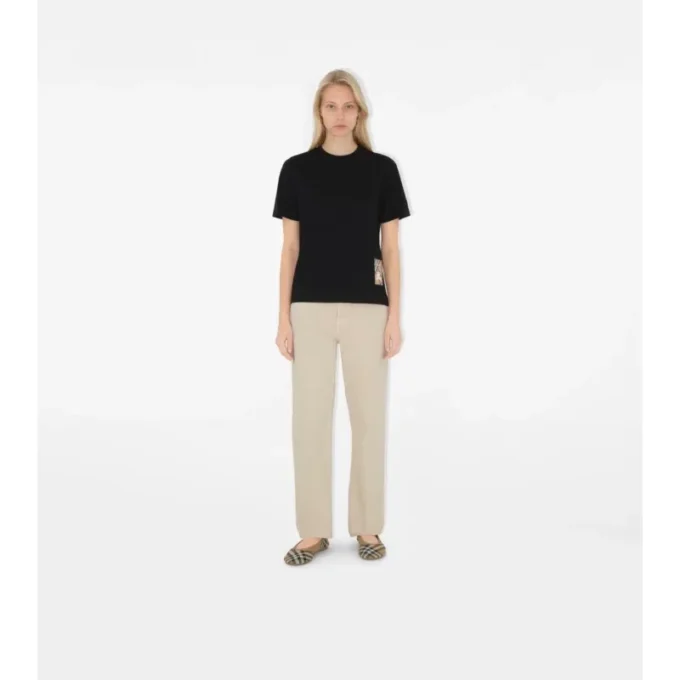 Check Label Bomull T-shirt Check Label Bomull T-shirt