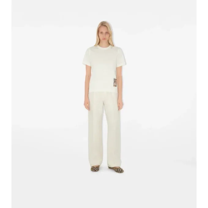 Check Label Bomull T-shirt Check Label Bomull T-shirt