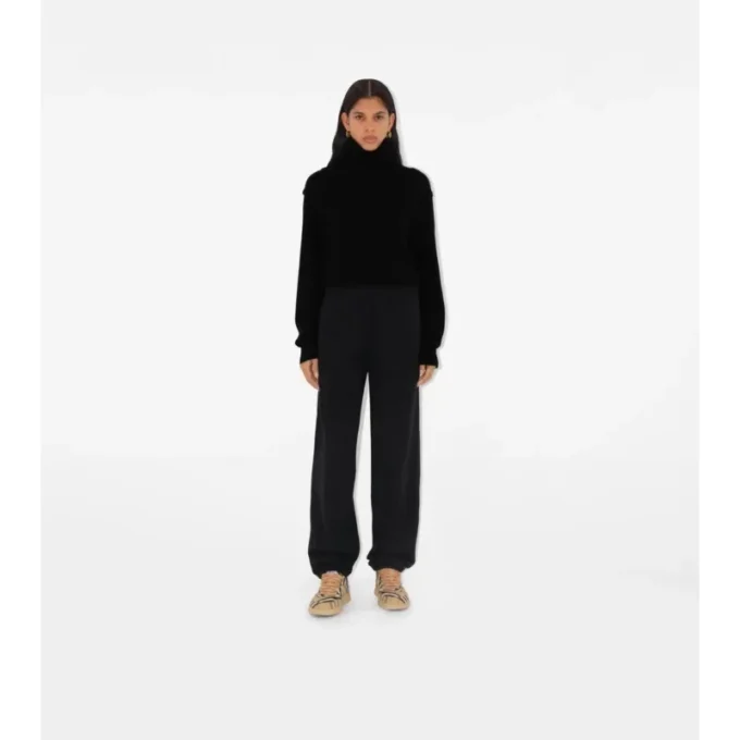 Check Label Joggingbyxor i bomull