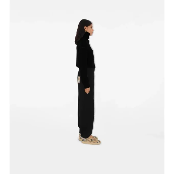 Check Label Joggingbyxor i bomull