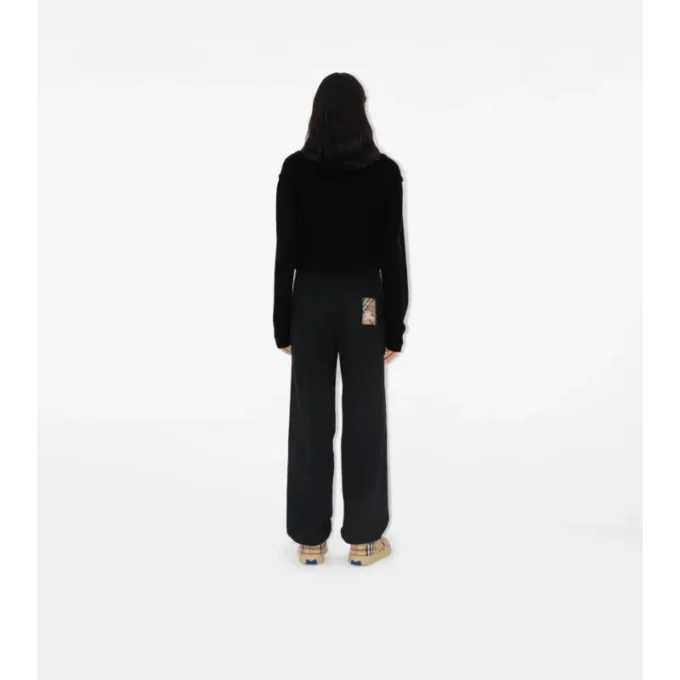 Check Label Joggingbyxor i bomull