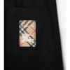 Check Label-shorts i bomull