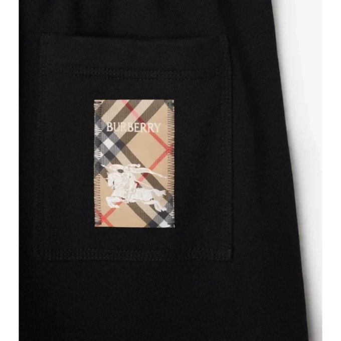 Check Label-shorts i bomull