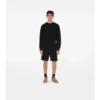 Check Label-shorts i bomull