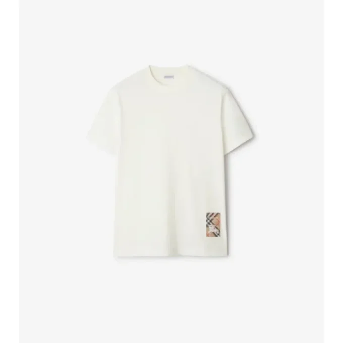 Check Label-T-shirt i bomull Check Label-T-shirt i bomull